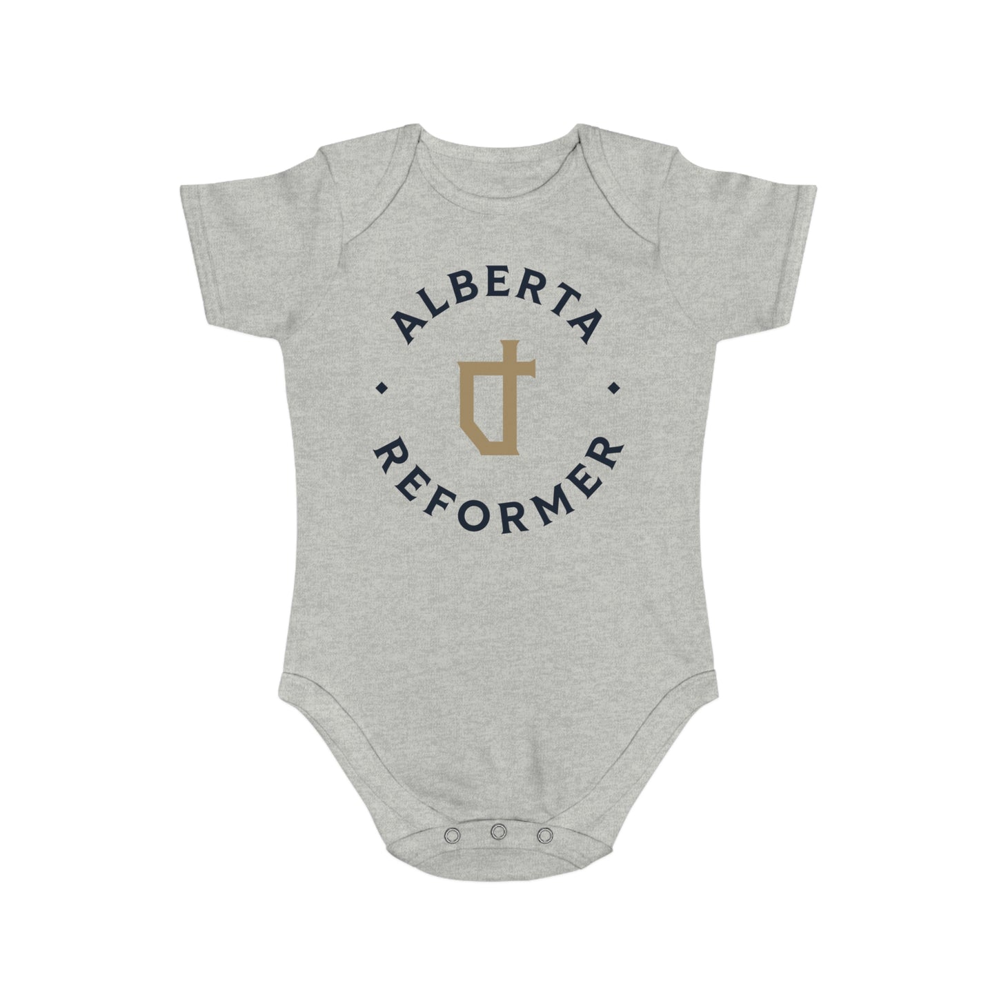 Alberta Reformer Short Sleeve Baby Bodysuit